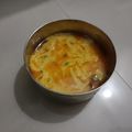 Madhuri Tyagi 's cooksnap of when they made Kadi.