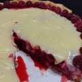 El cooksnap de Luci Nieto cuando hizo Tarta chocolate blanco y frambuesas.