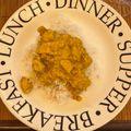 El cooksnap de Manuel Rodriguez cuando hizo 🍗Pollo al curry con arroz.
