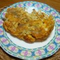El cooksnap de Nishikawa Wakamatsu Tomomi cuando hizo Tortilla de yuca con queso.