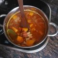 El cooksnap de MySweetCook cuando hizo Potaje de Alubias y Calabaza.