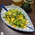 รูป Cooksnap ของ okabe.jp โต้ง เมื่อเขาทำ แตงกวาผัดไข่