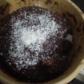 El cooksnap de Florencia Silva cuando hizo Un Rico Brownie en taza.
