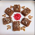 Sneha jha का कुकस्नैप जब उन्होंने सूजी और बेसन की बर्फी (Suji aur besan ki barfi recipe in Hindi) बनाया था।