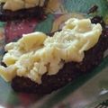El cooksnap de Roxanne cuk cuando hizo ¿Galleta/tarta/tortita? De avena y chocolate con crema pastelera.
