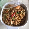 Cooksnap Norfauziah Abd Wahab semasa beliau membuat Mee goreng ala mamak.