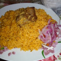 El cooksnap de Maria Victoria Chonate cuando hizo Arroz con Chancho.