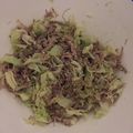 El cooksnap de Eleonora Garcia cuando hizo Salpicón de Res.