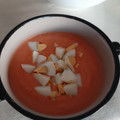 El cooksnap de Raquel De Frutos Arevalo cuando hizo Salmorejo.