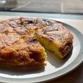 Satoshi Namai's cooksnap of when they made Tortilla de patata with courgette. Spanish omelette.