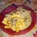 El cooksnap de Lidia Riveross cuando hizo Pollo al verdeo con o sin crema.