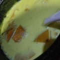 Cooksnap effa ezzlin semasa beliau membuat Labu Kuning Masak Lemak.