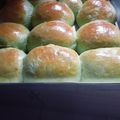 Cooksnap dari Dwié Bungsyu untuk resep Roti Sobek Pandan