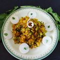 HEMA OZA's cooksnap of when they made મૂળા ની ભાજી નુ લોટવાળું ખારીયુ (Mooli Bahji Lotvalu Khariyu Recipe In Gujarati).