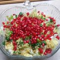 Cooksnap από ΜΕΝΕΞΙΑ ΧΑΧΟΥΤΑ στη συνταγή Χριστουγεννιάτικη σαλάτα με ρόδι και πορτοκάλι