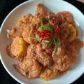 Cooksnap dari Adelia Firdaus untuk resep Udang Saus Telur