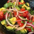 x's cooksnap of when they made Tomato, cucumber, avocado salad.