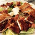 El cooksnap de Irene-Guirao cuando hizo Ensalada cesar.