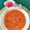 El cooksnap de Encar cuando hizo Gazpacho suave de sandía (en Thermomix).