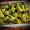 Twinkal Kalpesh Kabrawala's cooksnap of when they made ખાંડવી (દહીંવડી)(khandvi recipe in gujarati).