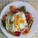 El cooksnap de Pepe López cuando hizo Huevos rotos con jamón y pimientos de Padrón.