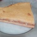 El cooksnap de Esther Perlippe cuando hizo Masa de "Falso Hojaldre" sin manteca.