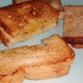 Sheeba Kapoor का कुकस्नैप जब उन्होंने स्वीट बटर टोस्ट (sweet butter toast recipe in Hindi) बनाया था।