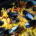 El cooksnap de berta cuando hizo Paella.