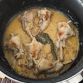 El cooksnap de Anota81 cuando hizo Conejo guisado al pimentón.