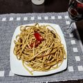El cooksnap de Wilson Cano cuando hizo Tallarín Saltado de Res.