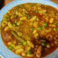 El cooksnap de Conchi Lata cuando hizo Habichuelas con arroz.