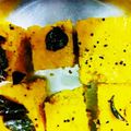 Chef Richa pathak. का कुकस्नैप जब उन्होंने बेसन ढोकला (Besan Dhokla recipe in hindi) बनाया था।