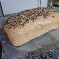 El cooksnap de bel martino cuando hizo Pan lactal integral con semillas de sésamo. En budinera y fácil!.