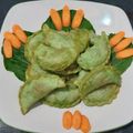 Cooksnap dari Dapur Siswi untuk resep Jalakote Hijau isi ayam dan sayuran