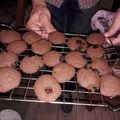 El cooksnap de Víctor Raúl López cuando hizo Galletas con chips de chocolate para celíacos.