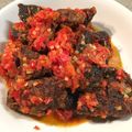 Cooksnap dari Marilyn Nuritasari untuk resep Dendeng balado khas ranah minang