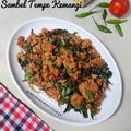 Cooksnap dari Imas Halwati untuk resep Tempe Penyet Sambal Kemangi