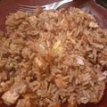El cooksnap de Maaga Gagliardi cuando hizo Arroz Chaufa con pollo.