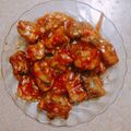 Cooksnap của Minh Tuấn khi họ làm theo món Sườn xào chua ngọt