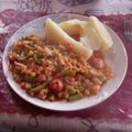 El cooksnap de Daniela Escalona cuando hizo Guatitas a la jardinera.