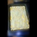 El cooksnap de Lucy Fabras cuando hizo Tarta de pollo y champiñones.