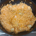 El cooksnap de Nerea cuando hizo Arroz con salchichas.