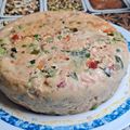 El cooksnap de Francisco cuando hizo Pastel rápido de verduras en microondas.