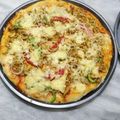 Maryam Shakoor's cooksnap of when they made چکن تکہ پیزا۔.