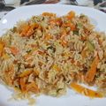 El cooksnap de Tincho cuando hizo Arroz con verduras salteadas.