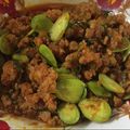 รูป Cooksnap ของ piyaapiyawan เมื่อเขาทำ ผัดพริกแกงใต้หมูสับสะตอ