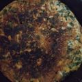 El cooksnap de Miranda Andrea cuando hizo Tortilla de acelgas y atún.