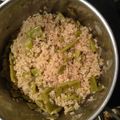 El cooksnap de Laurazc44 cuando hizo 🎋 Judías verdes con arroz integral y alga nori.