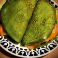 El cooksnap de Arianne cuando hizo Crepes de espinacas - súper fáciles y sanos.