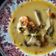 El cooksnap de Arianne cuando hizo Tom Yam Kung - sopa de langostinos y leche de coco.